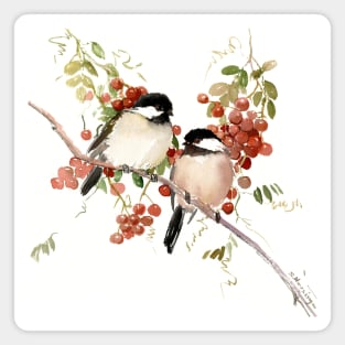 Chickadees Magnet